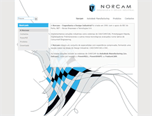 Tablet Screenshot of norcam.pt